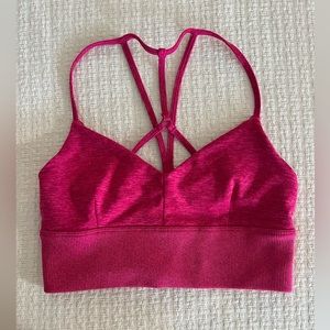 Alo yoga Alo soft lavish bra size small